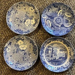 4 Spode pasta bowls